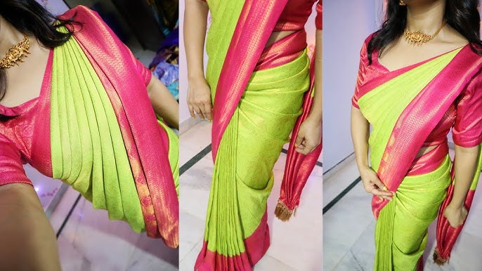 Saree draping image